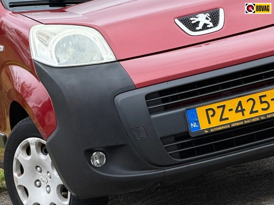 Peugeot Bipper Tepee 1.4i | Rouge Lucifer| Airco | Hoge Inst, Auto's, Peugeot, Voorwielaandrijving, 4 cilinders, 400 kg, Bedrijf