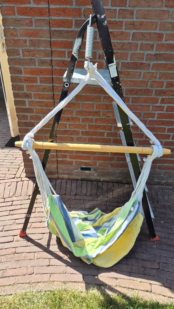 hangmat, Tuin en Terras, Ophalen, Opvouwbaar, Zo goed als nieuw, Eenpersoons