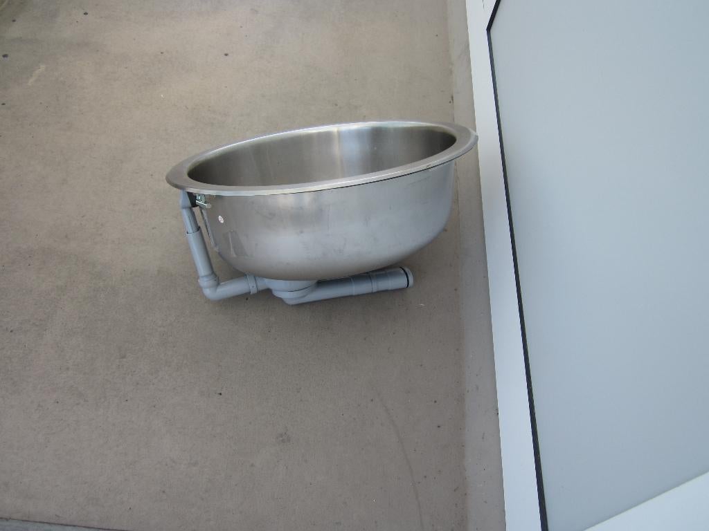 BOHOLMEN Inbouwspoelbak 1 bak, roestvrij staal, 45 cm, Huis en Inrichting, Minder dan 50 cm, Gebruikt, Ophalen of Verzenden, Minder dan 25 cm