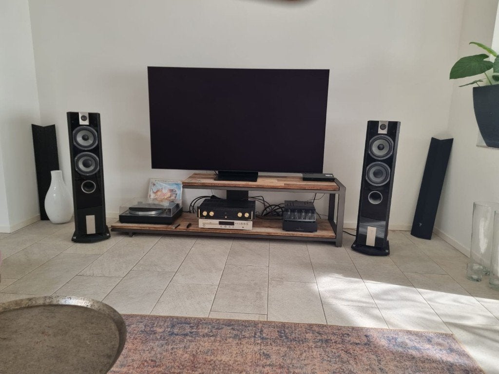 Focal Chorus V 816W Vloerstaande Luidsprekers - Zwart, Vloerstaande luidspreker, Zo goed als nieuw, Geschikt voor surround/home cinema