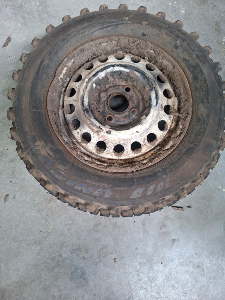 Crossbanden 14 inch, Ophalen of Verzenden, Gebruikt