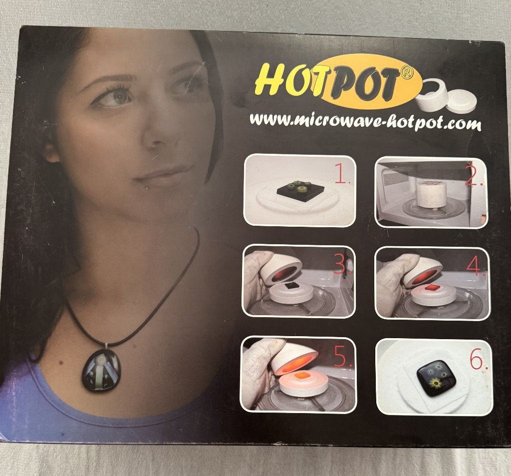 Glasfusing met HotPot in de magnetron, Hobby en Vrije tijd, Overige thema's, Nieuw, Meerkleurig, Ophalen of Verzenden