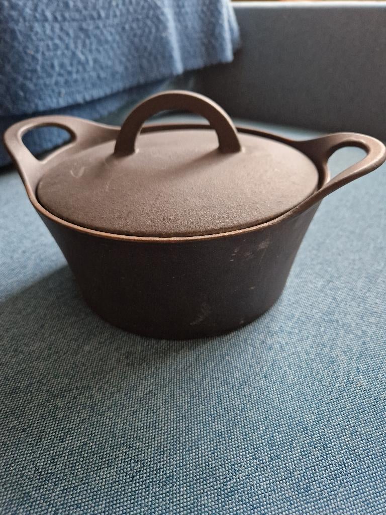 Gietijzeren braadpan Hackmann, Ophalen, Gebruikt, Gietijzer, Koekenpan of Braadpan