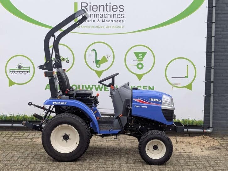 NIEUWE ISEKI TM3187 compact trekker, tractor, Zakelijke goederen, Agrarisch | Tractoren, Info@vanderhaeghe.nl, Nieuw, Tot 80 Pk