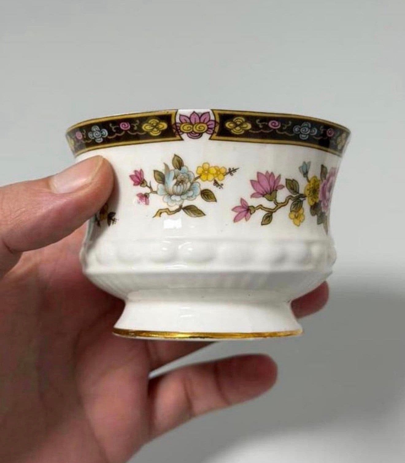 Rosina Queen’s Cathay suikerkom 9 cm – Bone China – Engeland, Ophalen of Verzenden