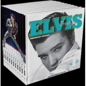 Elvis presley 12 boekjes plus cd polen, Boxset, Ophalen of Verzenden, Zo goed als nieuw, Poprock