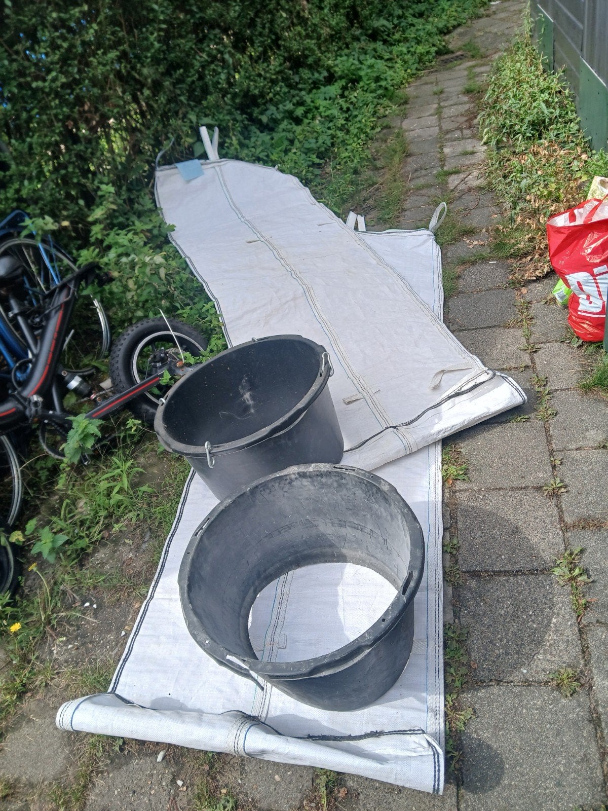 stortslurf . 2x 3meter, Ophalen, Overige materialen, 80 mm of meer, 2 tot 4 meter