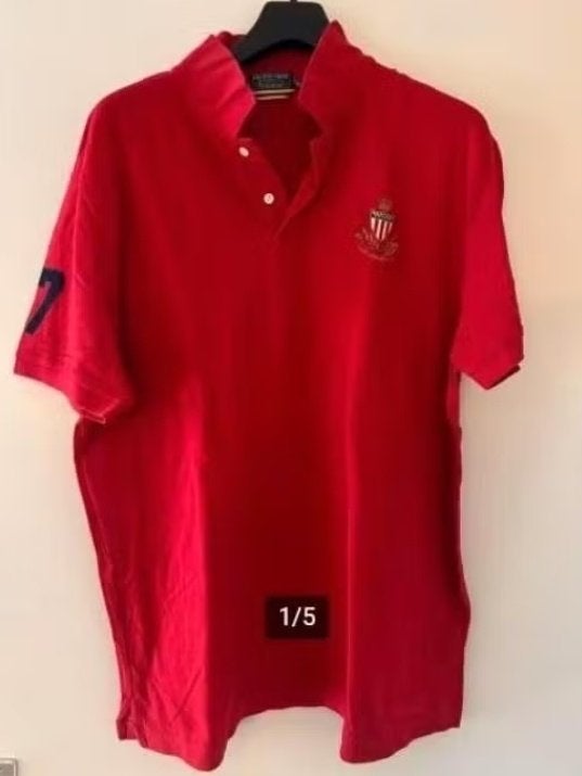 Rode Polo Ralph Lauren Jeans Company - Polo (NIEUW) XXL, Nieuw, Overige maten, Ophalen of Verzenden, Polo Ralph Lauren