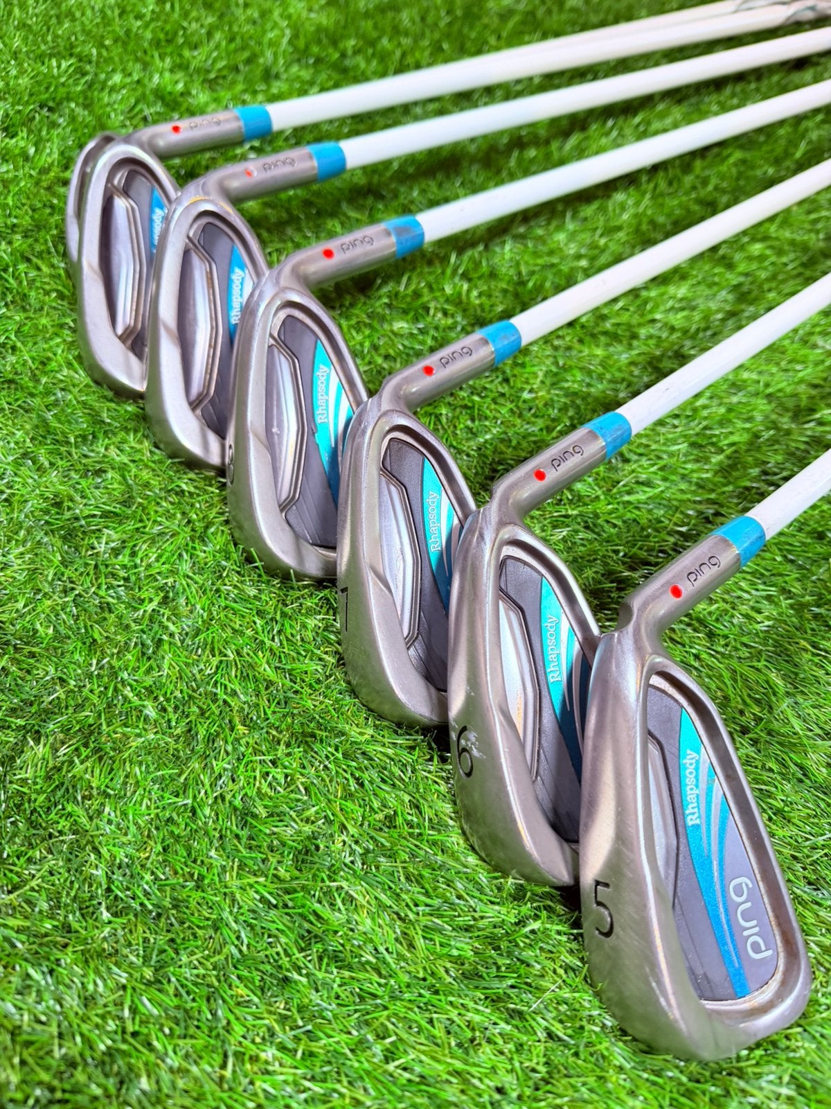 PING Rhapsody IJzers – 5 t/m PW + SW (Rechtshandig), Sport en Fitness, Ping, Set, Zo goed als nieuw, Ping