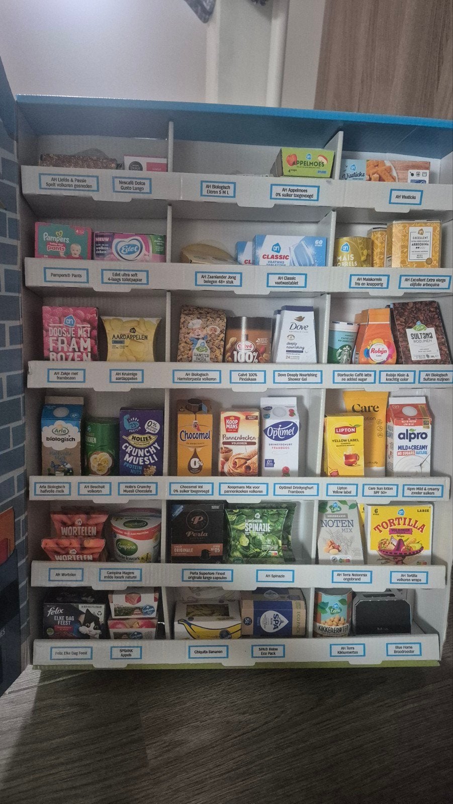 Albert Heijn speelgoedwinkel met mini's, Ophalen of Verzenden, Gebruikt, Jongen of Meisje
