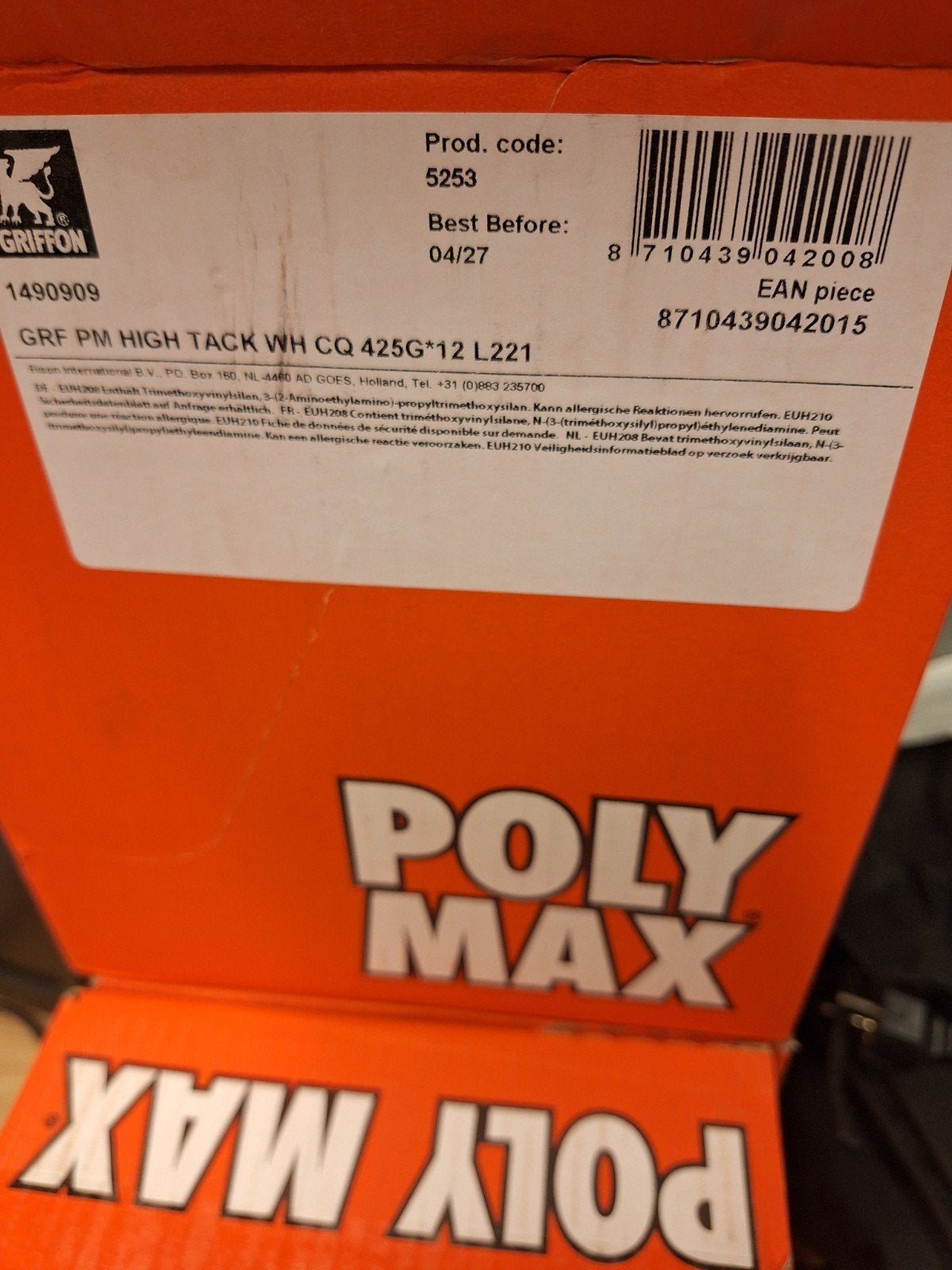 Polymax, Verzenden, Overige materialen, Minder dan 4 cm, 15 m² of meer