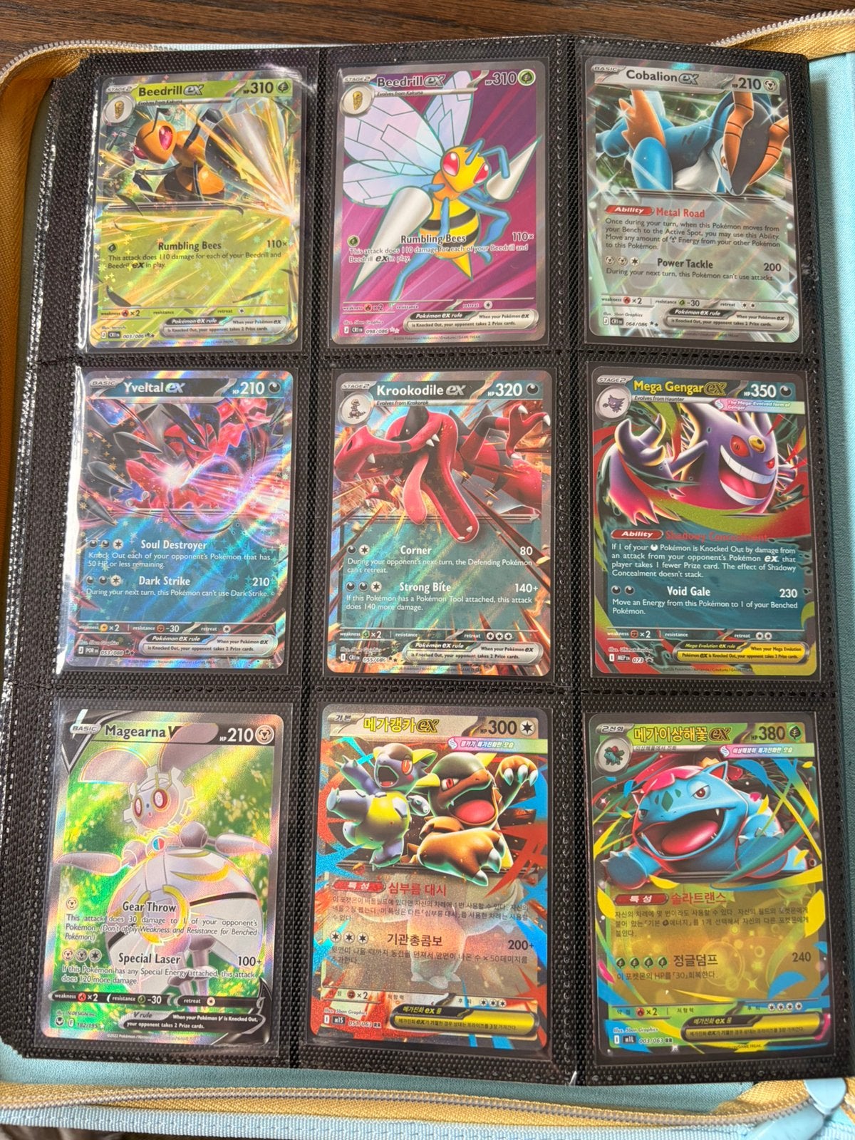 Pokemon diverse hits EX o.a. chaos rising, Ophalen of Verzenden, Zo goed als nieuw, Meerdere kaarten, Foil