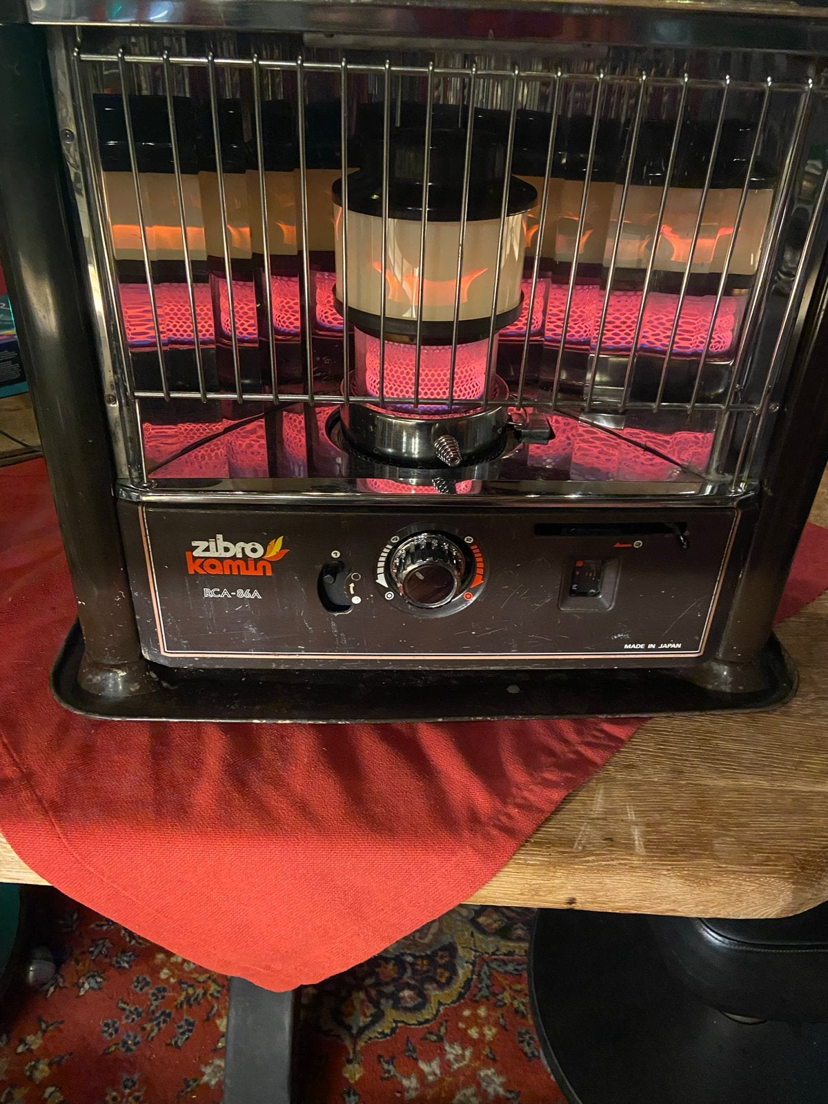 Zibro Turbo Dubbel Verbrander RCA 86 Petroleumkachel, Ophalen of Verzenden, Gebruikt