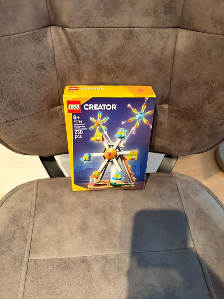 LEGO Creator Celebration Ferris Wheel met Fireworks (40758), Kinderen en Baby's, Speelgoed | Duplo en Lego, Nieuw, Ophalen of Verzenden