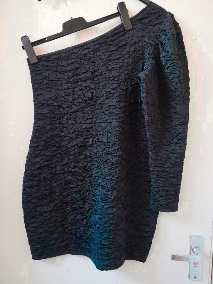 Feestjurk Jurk  maat 40 / 42, Kleding | Dames, Jurken, Ophalen of Verzenden, Zo goed als nieuw, Zwart, Boven de knie