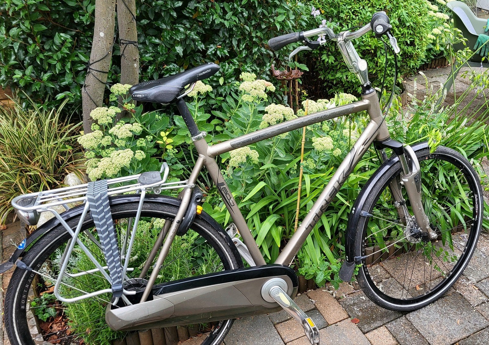 Trek Navigator L600 - vering, versnellingen, sterke remmen, Fietsen en Brommers, Fietsen | Heren | Herenfietsen, Gebruikt, Versnellingen