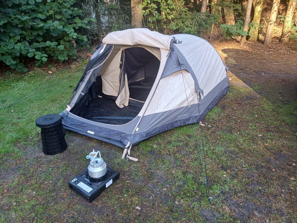 Opblaastent Bardani Airwolf 180  TC, Caravans en Kamperen, Tenten, Ophalen, Gebruikt, Tot en met 2
