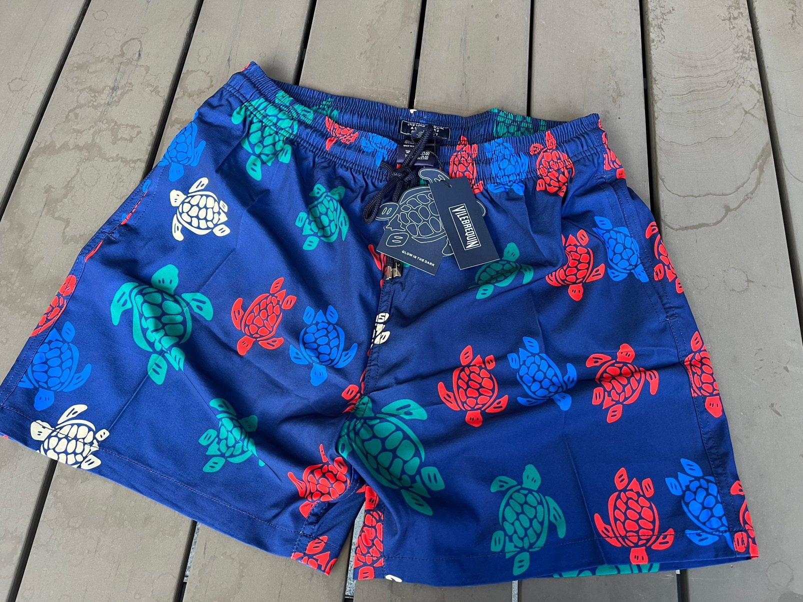 Vilebrequin Zwemshort met Schildpadprint - Nieuw, Kleding | Heren, Badmode en Zwemkleding, Ophalen of Verzenden, Maat 52/54 (L)