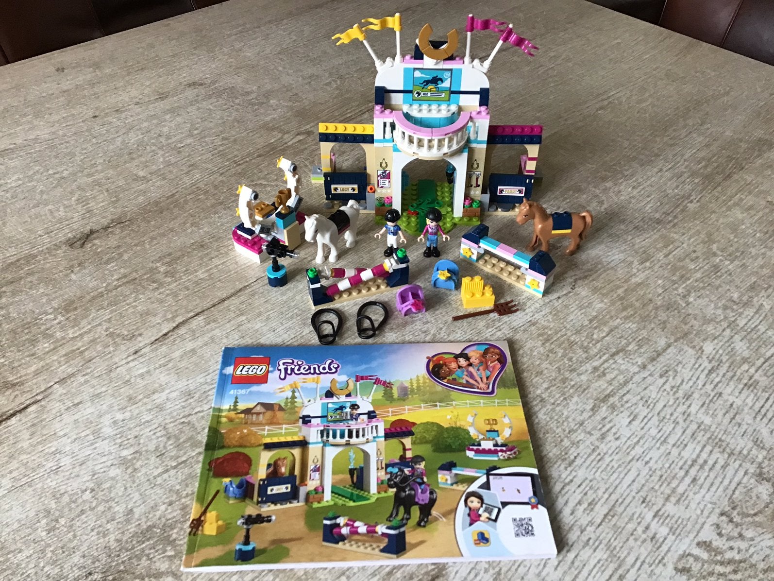 Lego friends Stephanie’s paardenconcours 41367, Ophalen of Verzenden, Zo goed als nieuw