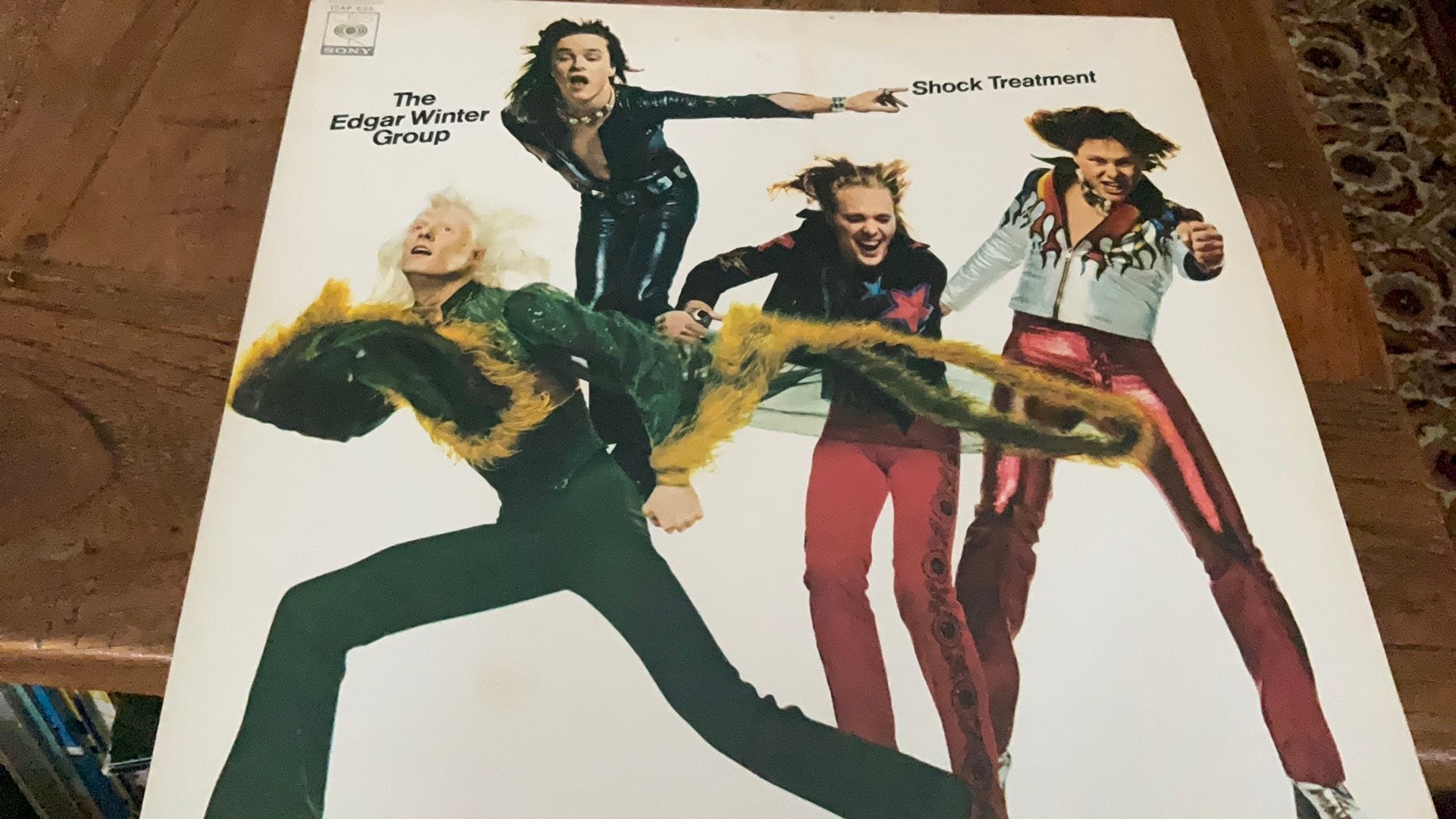 The Edgar Winter Group. Shock Treatment, 1960 tot 1980, Overige formaten, Ophalen of Verzenden, Zo goed als nieuw