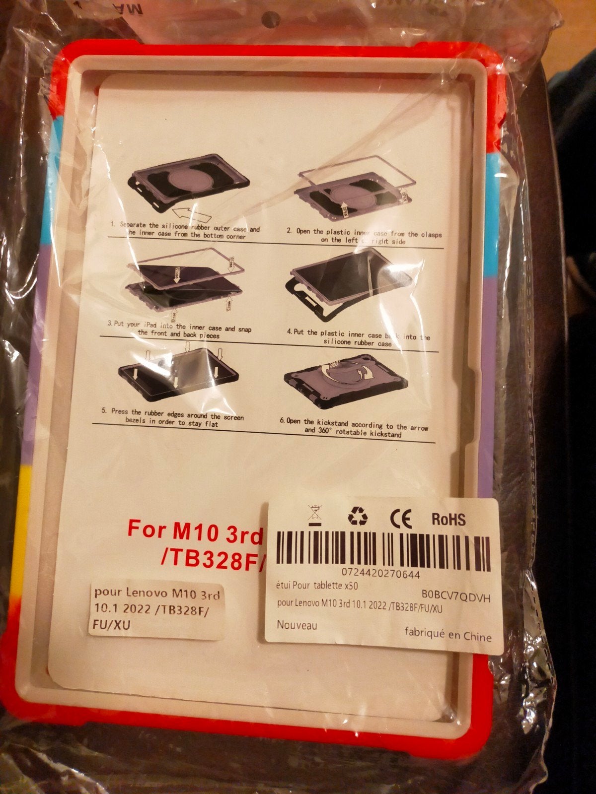 Hoesje voor Lenova Tab M10, Ophalen of Verzenden, Nieuw, Hoesje of Tasje