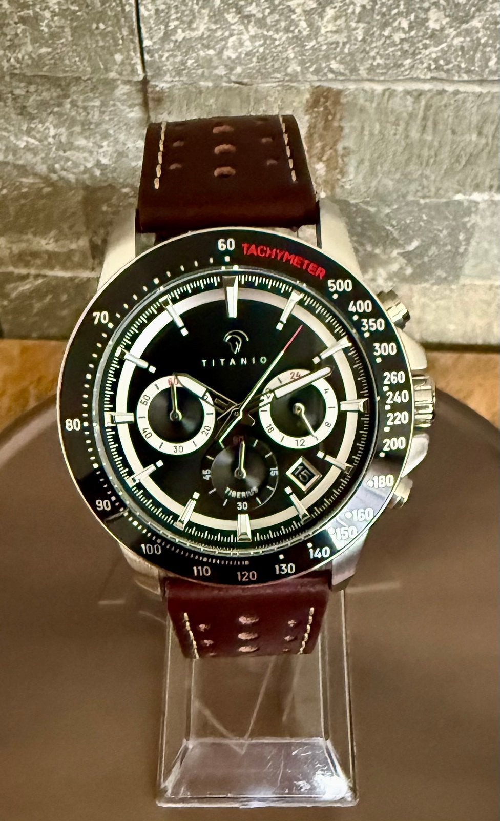 TITANIO TIBERIUS CHRONO T.W.V. 499€! 💯%NIEUW, Ophalen of Verzenden