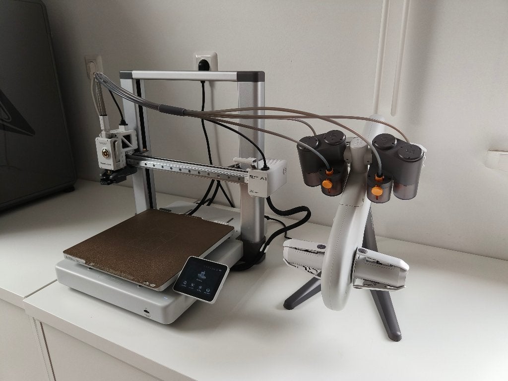 BambuLab A1 Combo, Computers en Software, 3D Printers, Ophalen, Hanauer Landstraße 291b, 60314 Frankfurt am Main 60314 Frankfurt am Main Hanauer Landstrasse 291.