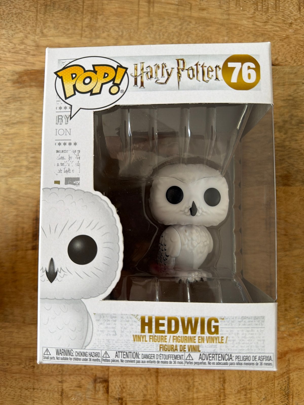 Funko Pop! Harry Potter Hedwig #76 - Nieuw in doos, Ophalen of Verzenden, Nieuw, Actiefiguurtje