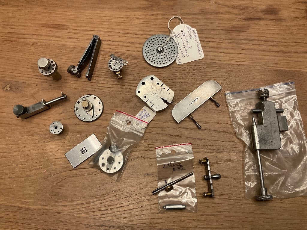 Horlogemakers gereedschap, Verzenden, Gebruikt