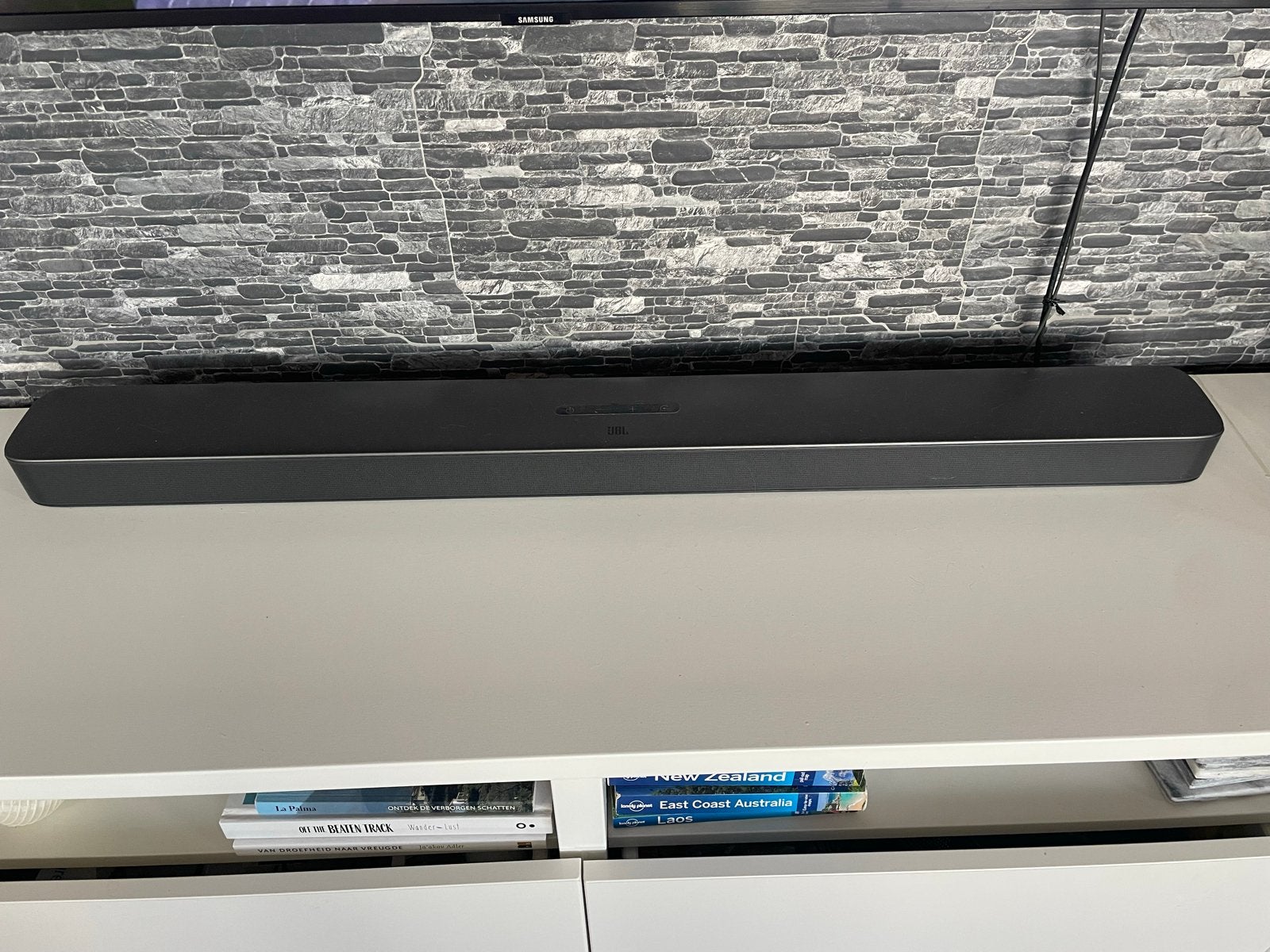 JBL Soundbar met 5.1 Surround Sound en Subwoofer, Ophalen, Bluetooth, Zo goed als nieuw