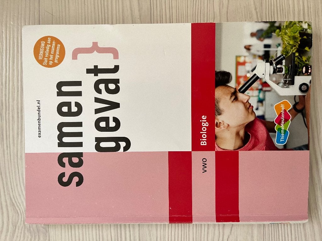 VWO SAMENGEVAT Biologie, VWO, Biologie, ThiemeMeulenhoff, Ophalen of Verzenden