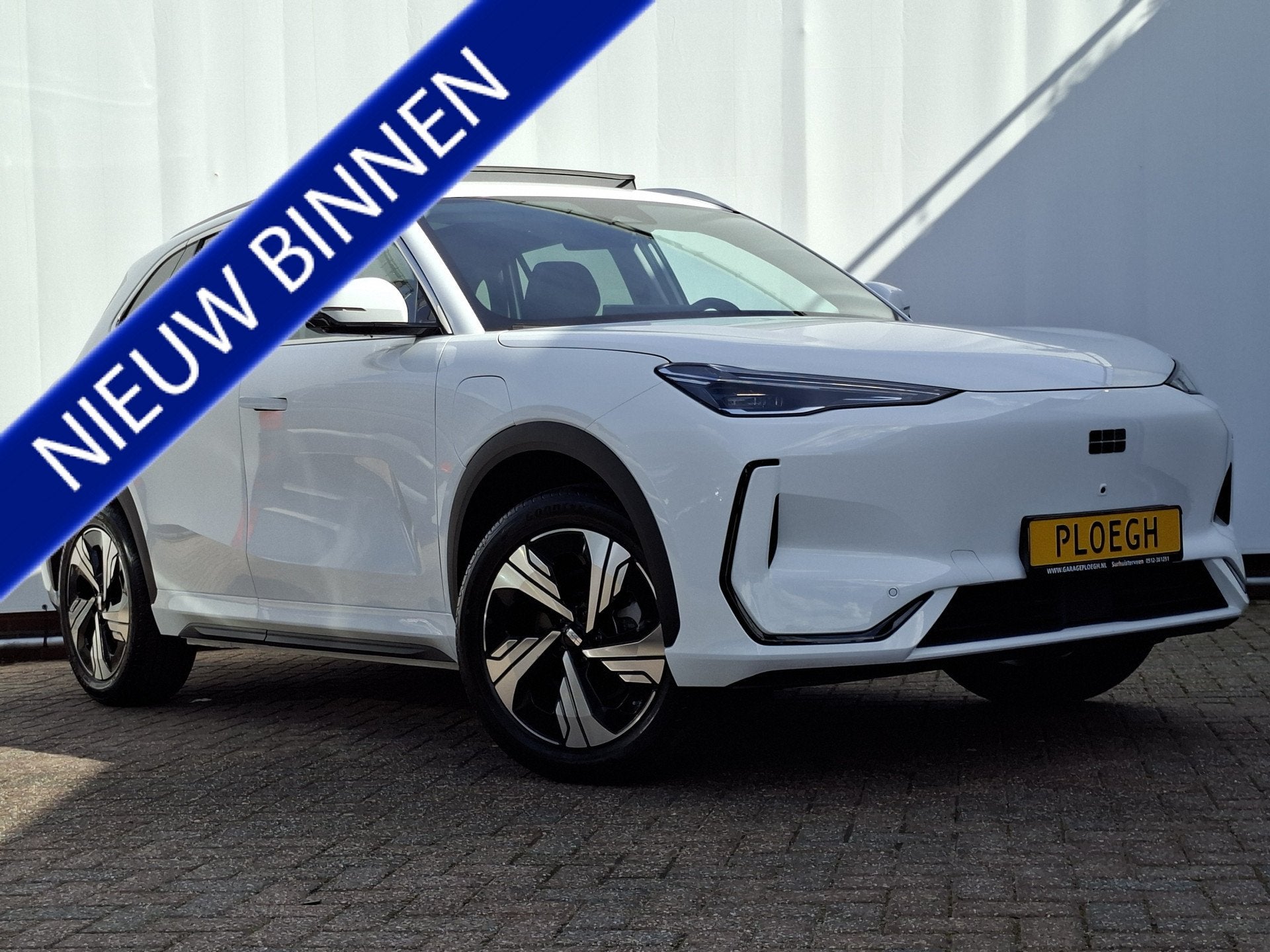 GEELY E5 Max+ 68 kWh V2L Massage Koel+Verw Pano HeadUp FLYME, Auto's, E5, Gebruikt, 750 kg, SUV of Terreinwagen