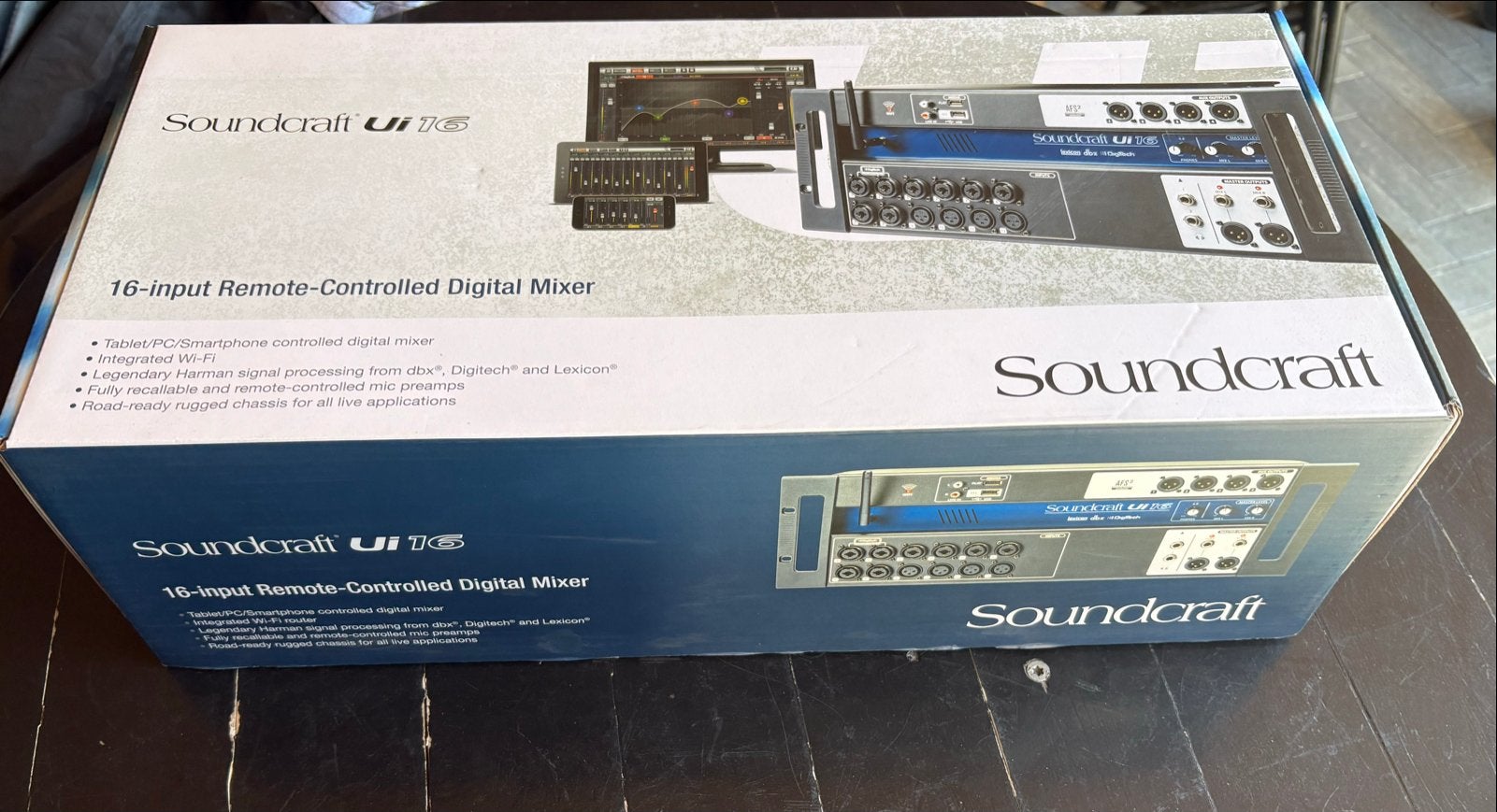 Soundcraft Ui16 16-kanaals digitale mixer nieuw !, Ophalen, Nieuw, 10 tot 20 kanalen, Microfooningang