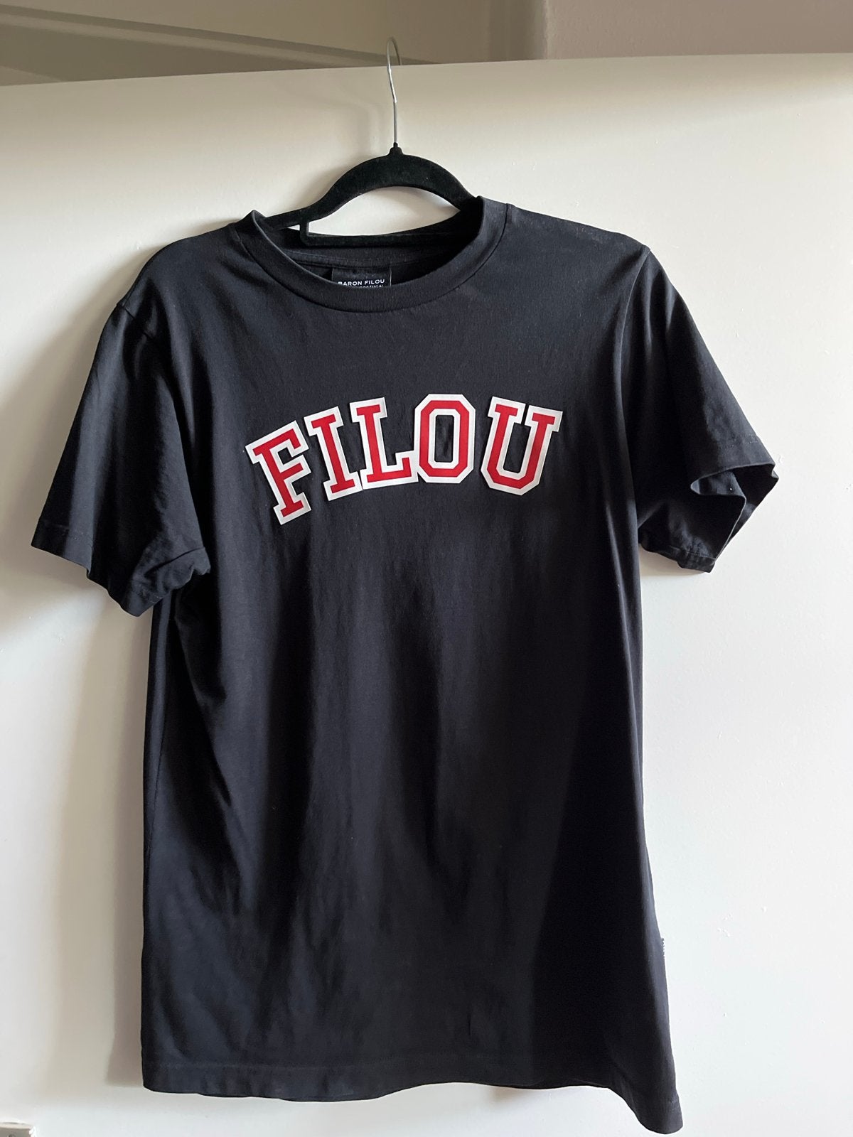 Baron Filou T-shirt Zwart Maat S, Ophalen of Verzenden, Zo goed als nieuw, Maat 46 (S) of kleiner, Zwart
