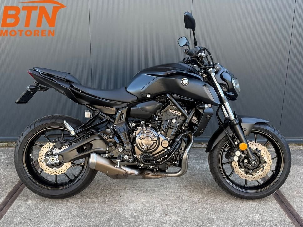 Yamaha MT-07 ABS (2019) Nieuwstaat MT 07 A2 35kw Tech Black, Motoren, 2 cilinders, Bedrijf, Onbekend, Meer dan 35 kW