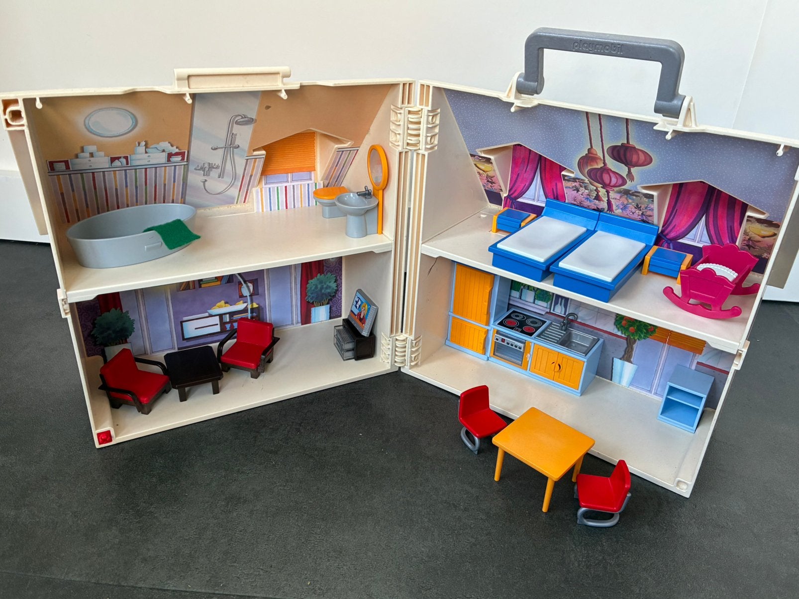 Playmobil poppenhuis, Kinderen en Baby's, Speelgoed | Poppenhuizen, Ophalen of Verzenden, Zo goed als nieuw, Poppenhuis