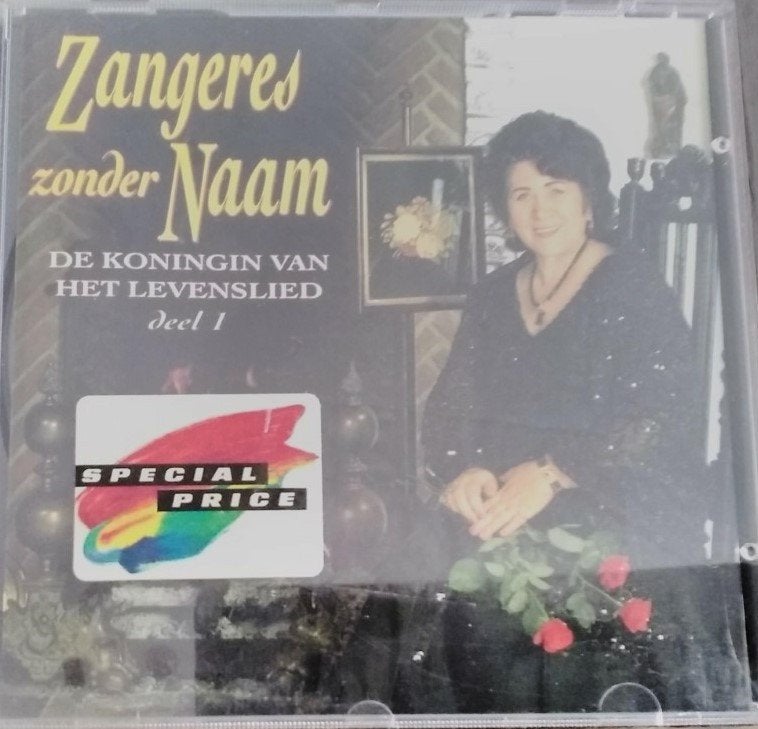 CD-Zangeres Zonder Naam-De koningin van het levenslied Deel1, Ophalen of Verzenden, Zo goed als nieuw, Levenslied of Smartlap