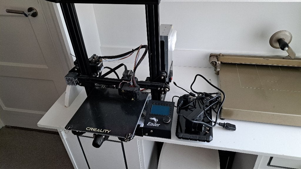 Ender Creality 3d printer, Computers en Software, Ophalen, Gebruikt, Filament, Creality