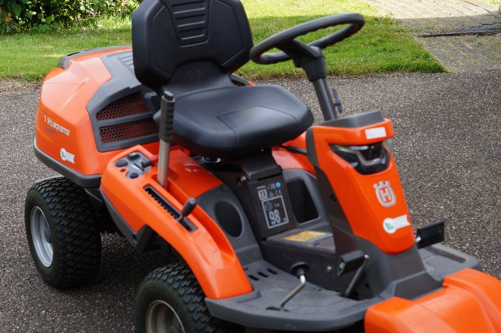 zitmaaier, Tuin en Terras, Zitmaaiers, Ophalen, Gebruikt, Elektrische starter, 90 tot 120 cm