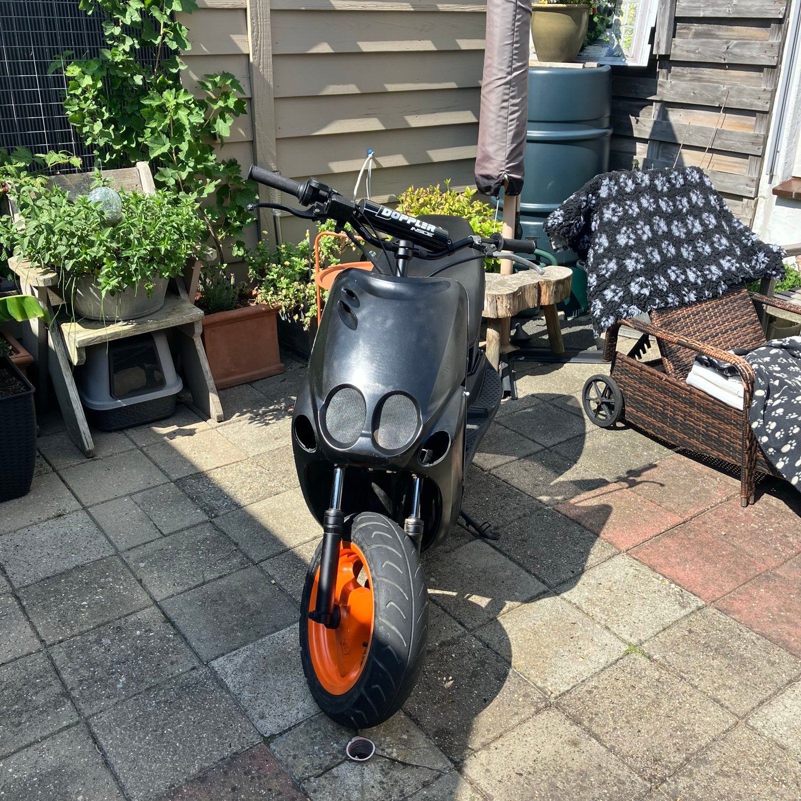 Yamaha Neos 70cc, Tweetakt, Gebruikt, Maximaal 45 km/u, Ophalen of Verzenden