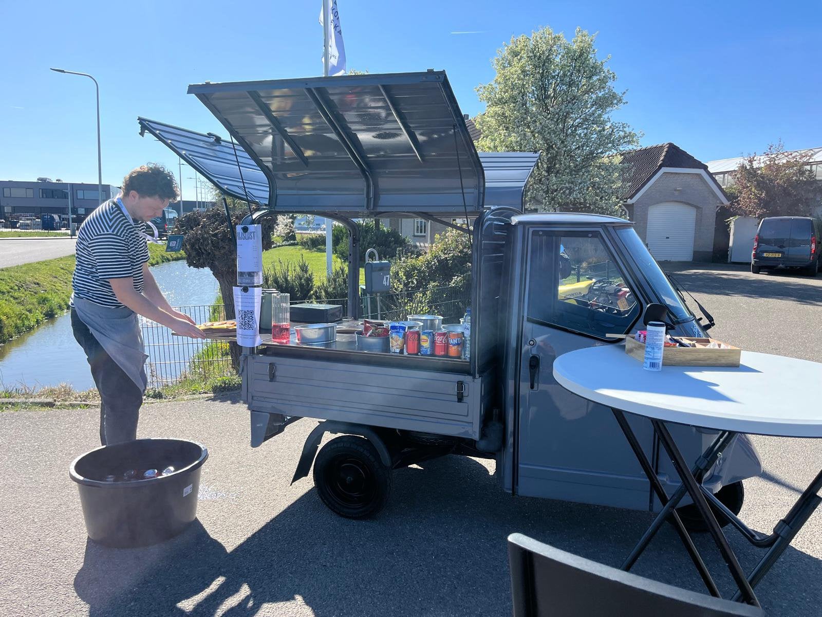 Unieke Piaggio Ape te huur voor evenementen!, Ophalen, Zo goed als nieuw, Overige