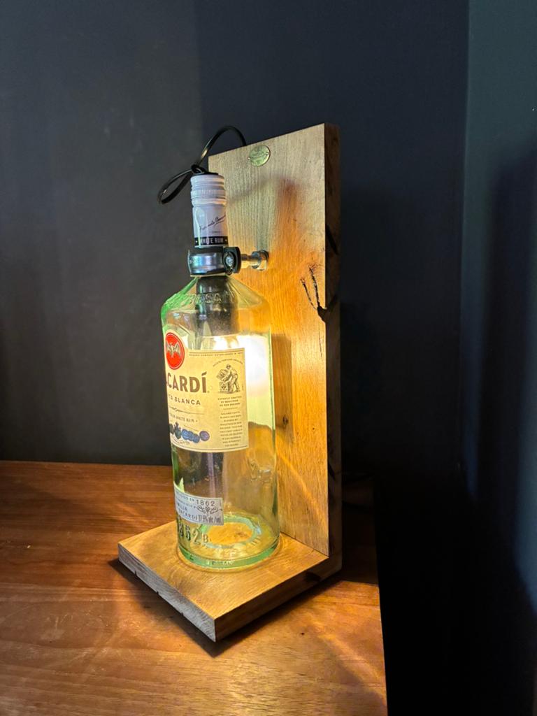 Bacardi tafellamp, Nieuw, Ophalen of Verzenden, Mancave, vaderdag, Minder dan 50 cm