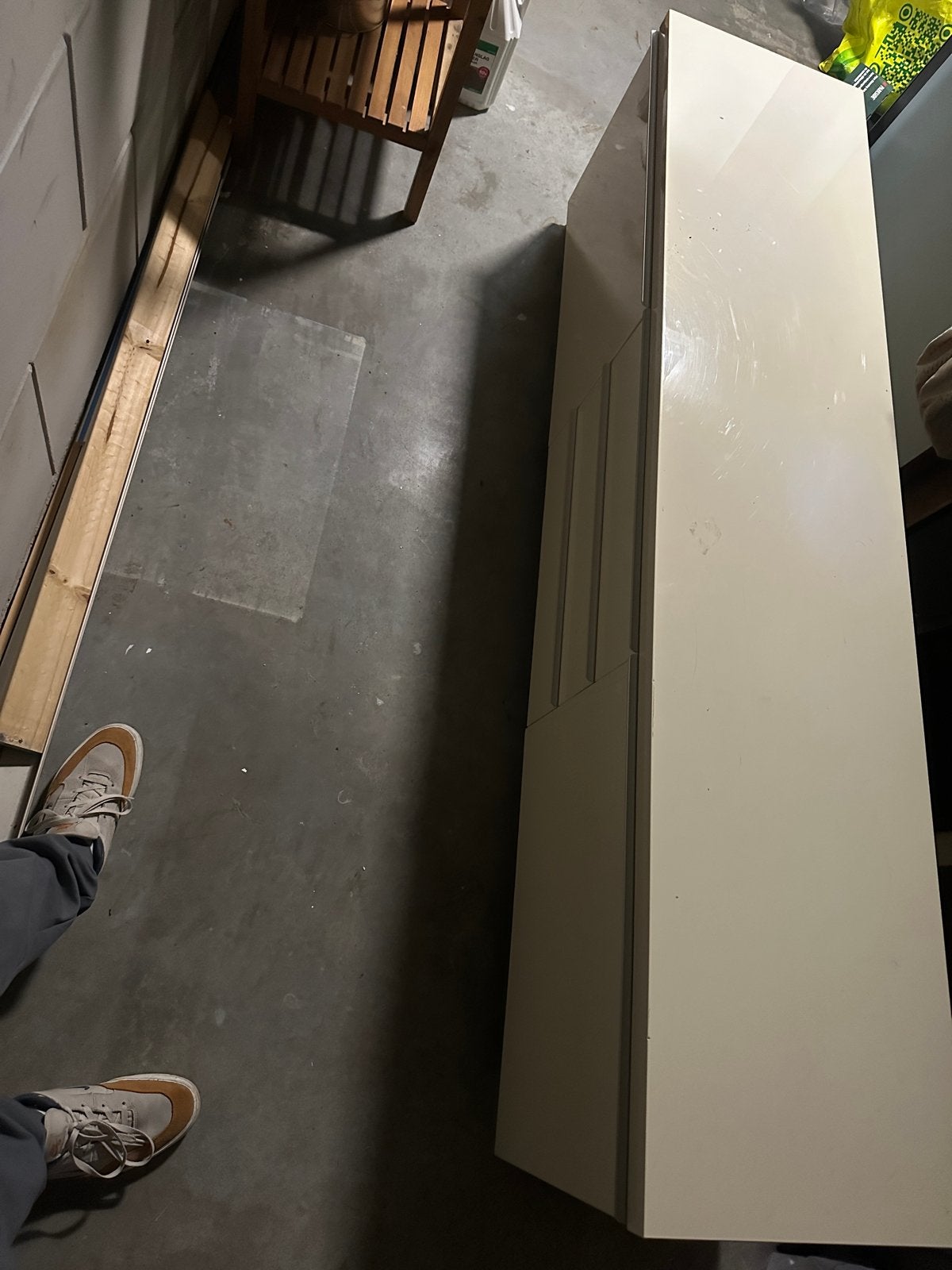 TV meubel Wit IKEA, Ophalen, Gebruikt, 50 tot 100 cm, 150 tot 200 cm