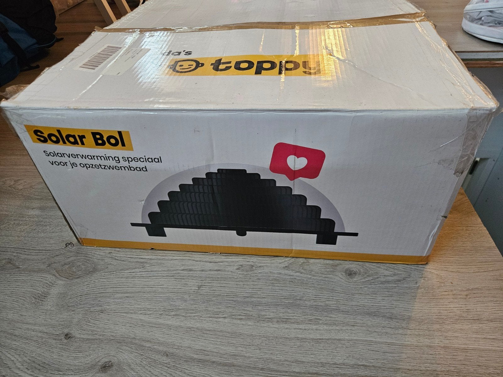 Toppy Solar Bol - Zwembadverwarming, Ophalen of Verzenden, Zo goed als nieuw, Verwarming