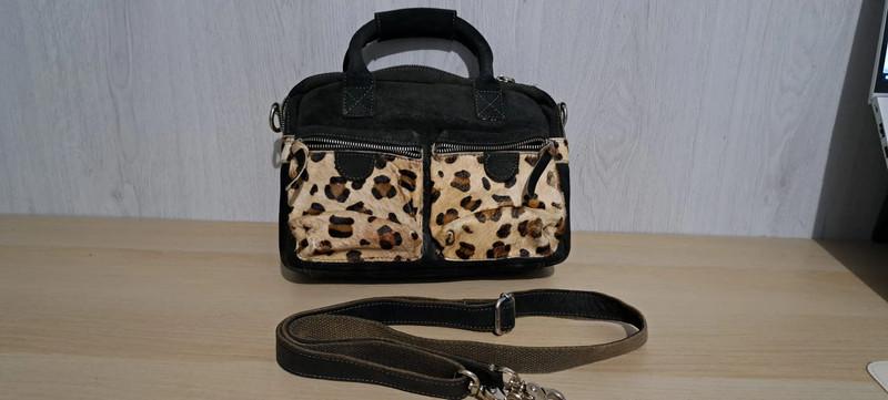 Tas van het merk MicMac bags, Ophalen of Verzenden, Gebruikt, Zwart, Handtas