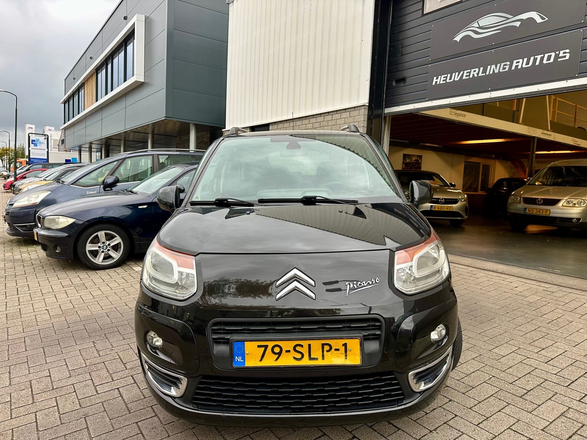 Citroen C3 Picasso 1.6 VTi Exclusive | LPG | Clima | PDC | C, Auto's, Voorwielaandrijving, Euro 5, Gebruikt, Zwart