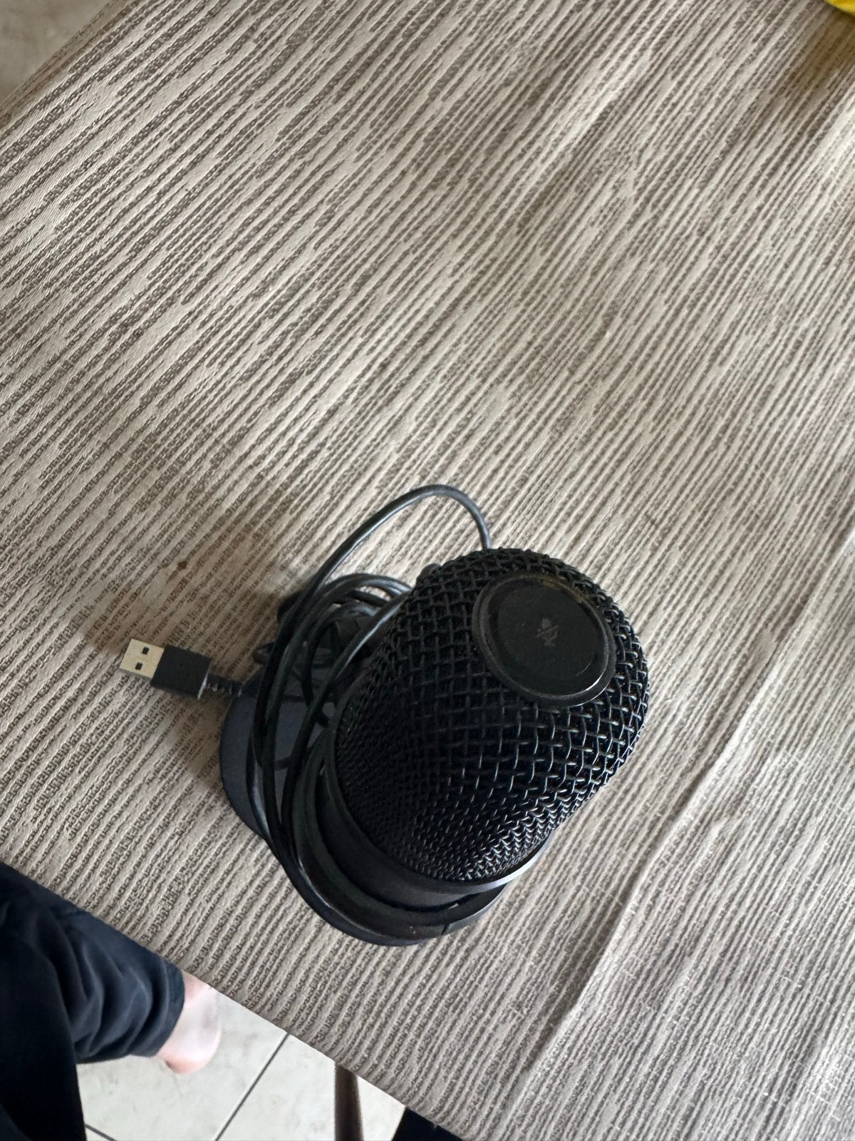 HyperX QuadCast S USB microfoon, Ophalen of Verzenden, Zo goed als nieuw, Studiomicrofoon