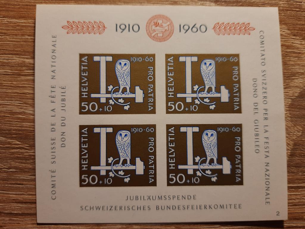 Zwitserland, Verzenden, Postfris