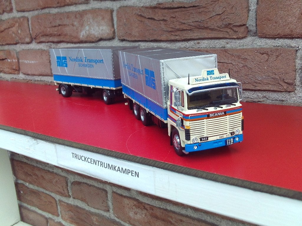 Tekno  Scania  141  V8  van  Bjuv  Trans - Nordisk., Ophalen of Verzenden, Nieuw, Bus of Vrachtwagen, Tekno