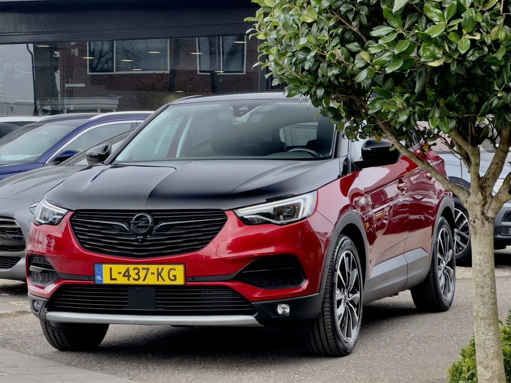 Opel Grandland X 1.6 TURBO AUT8 HYBRID4 TWO-TONE ULTIMATE 72, Auto's, Opel, Automaat, 77 km/l, 4 cilinders, Automatische klimaatregeling